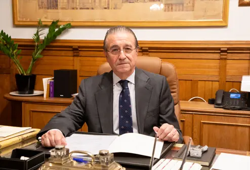 Presidente del Real Casino de Madrid Fernando Eguidazu Palacios
